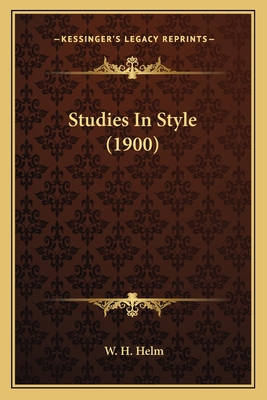 Studies In Style (1900)