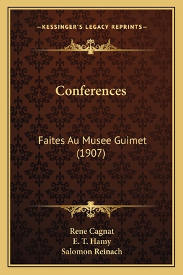 Conferences: Faites Au Musee Guimet (1907)