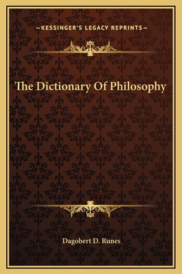 The Dictionary Of Philosophy