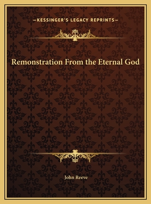 Remonstration From the Eternal God