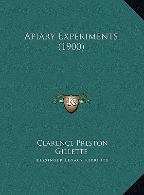 Apiary Experiments (1900)