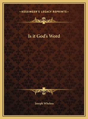 Is it God's Word