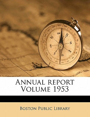 Annual Report Volume 1953