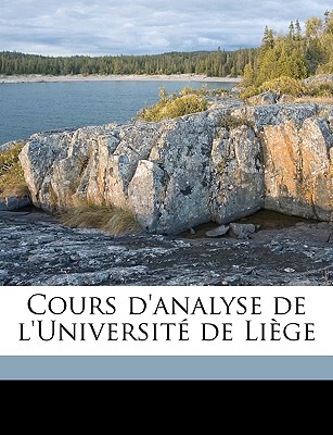 Cours D'Analyse de L'Universite de Liege