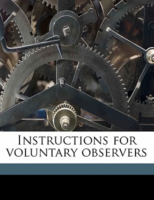 Instructions for Voluntary Observers