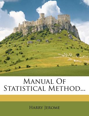 Manual of Statistical Method...