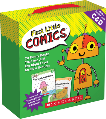 First Little Comics: Levels C & D (Parent Pack): 20 Funny Books That Are Just the Right Level for New Readers