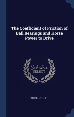 The Coefficient of Friction of Ball Bearings and Horse Power to Drive