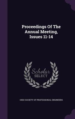 Proceedings of the Annual Meeting, Issues 11-14