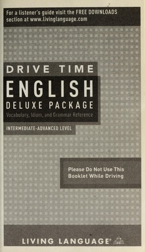 Drive Time English Deluxe Package: Intermediate-Advanced Level