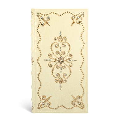 Paperblanks Buttercream Shimmering Delights Hardcover Slim Lined Elastic  Band Closure 176 Pg 85 GSM - Magers & Quinn Booksellers