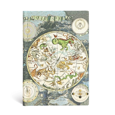 Paperblanks Celestial Planisphere Early Cartography Softcover Flexi Mini Unlined 176 Pg 100 GSM