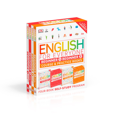 English for Everyone: Beginner Box Set: Course and Practice Booksâ "Four-Book Self-Study Program