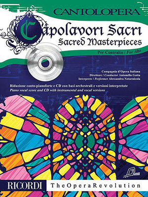 Sacred Masterpieces for Alto: Cantolopera Series