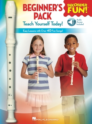 Recorder Fun! Beginner's Pack with Flute: Teach Yourself Today - Easy Lessons with Over 40 Fun Songs!
