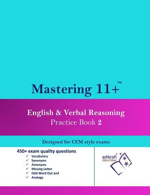 Mastering 11+: English & Verbal Reasoning - Practice Book 2