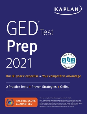GED Test Prep 2021: 2 Practice Tests + Proven Strategies + Online