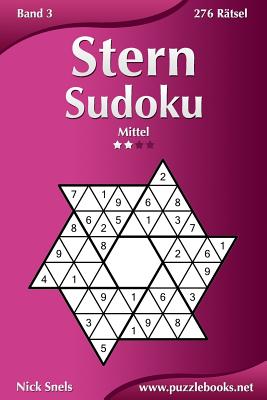 Stern Sudoku - Mittel - Band 3 - 276 Rätsel