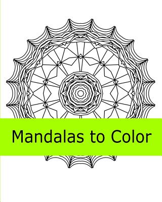 Mandalas to Color 3