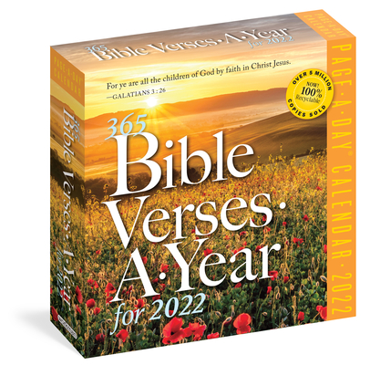 365 Bible Verses-A-Year Page-A-Day Calendar 2022