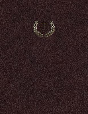 Monogram "T" Grid Sketchbook