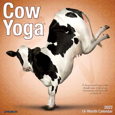 Cow Yoga 2022 Wall Calendar