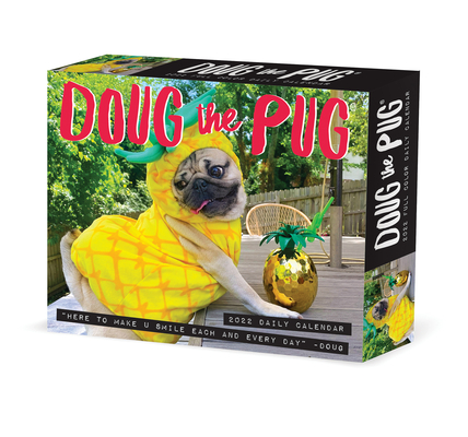 Doug the Pug 2022 Box Calendar, Daily Desktop