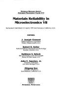 Materials Reliability in Microelectronics VII: Volume 473