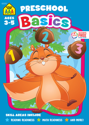 School Zone Preschool Basics 64-Page Workbook