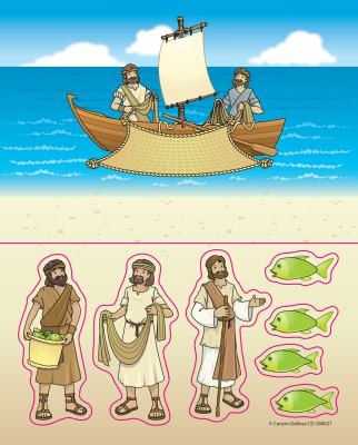 Fishers of Men Stickers