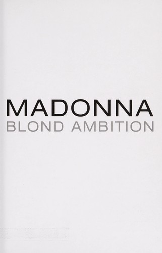 Madonna: Blond Ambition