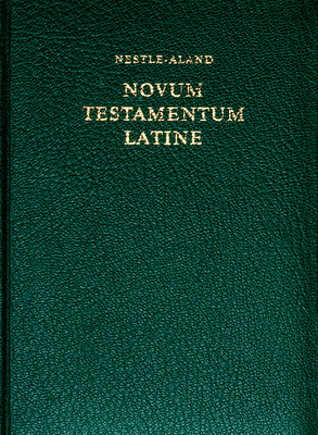 Novum Testamentum Latine (Nova Vulgata), with Critical Apparatus (Hardcover)