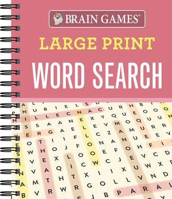 Brain Games - Large Print Word Search (Large Print Edition)