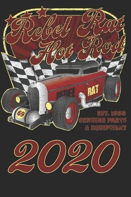 Pocket Calendar "Rebel Rat Hot Rod": Taschenkalender, calendrier de poche, calendario de bolsillo, calendario tascabile for 2020