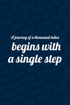 A journey of a thousand miles begins with a single step: Motivation bloc notes