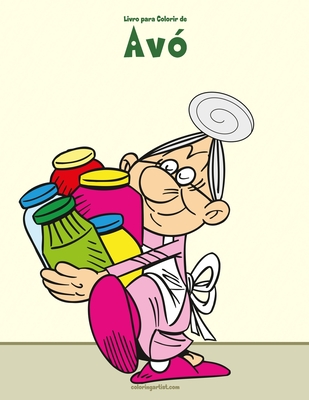 Livro para Colorir de Avó