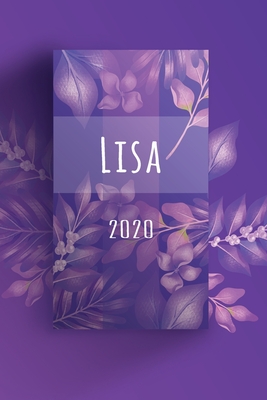 Terminkalender 2020: Für Lisa personalisierter Taschenkalender und Tagesplaner ca DIN A5 - 376 Seiten - 1 Seite pro Tag - Tagebuch - Wochen