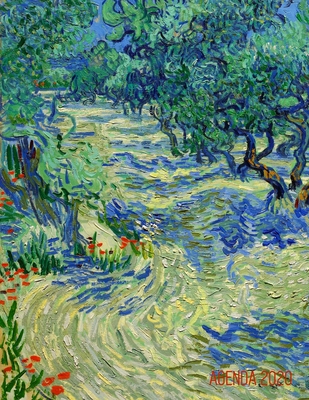 Huerto de Olivos Agenda Mensual 2020: Vincent van Gogh - Planificador Diaria - Ideal Para la Escuela, el Estudio y la Oficina - Pintor Holandés - Ener