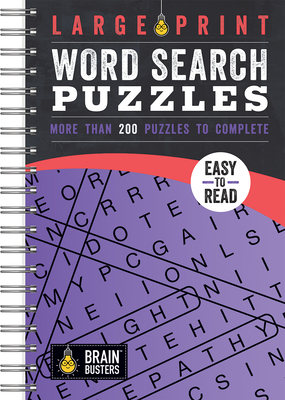 Large Print Word Search Puzzles Purple: Over 200 Puzzles to Complete (Large Print Edition)
