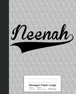 Hexagon Paper Large: NEENAH Notebook
