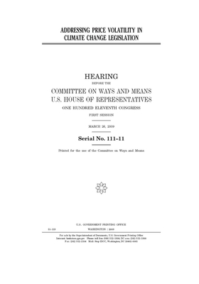 Addressing price volatility in climate change legislation