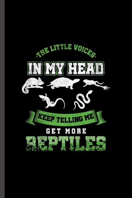 The little Voices in my Head: For Animal Lovers Reptile Cute Frog Designs Animal Composition Book Smiley Sayings Funny Vet Tech Veterinarian Animal