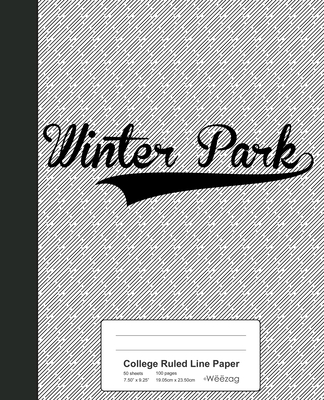 College Ruled Line Paper: WINTER PARK Notebook
