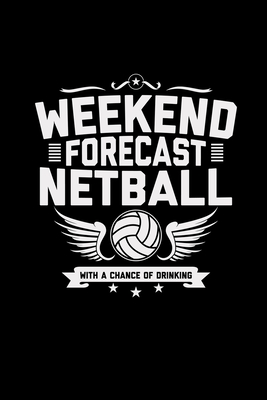 Weekend forecast netball: 6x9 Netball - dotgrid - dot grid paper - notebook - notes