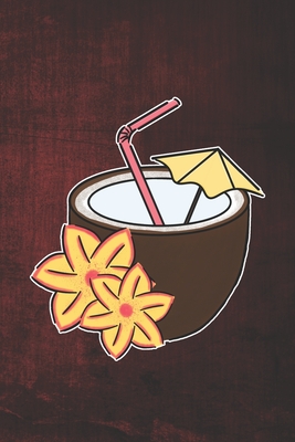 Grand Fantasy Designs - Notes: Cocktail Hawaii Schirmchen Drink Kokosnuss - ewiger Kalender 15,24 x 22,86