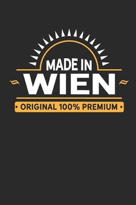 Made in Wien Original 100% Premium: Ein Dotgrid(Punktraster) 100 Seiten Notizbuch