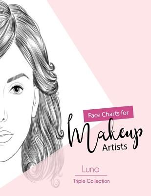 Face Charts for Makeup Artist: Luna Triple Collection