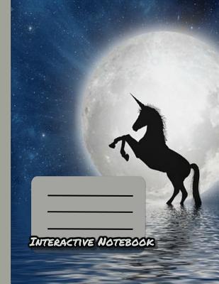 Interactive Notebook: Inb Template Composition Book: Table of Contents, Numbered Pages, Sketch Paper (Left Output), Wide Ruled (Right Input)
