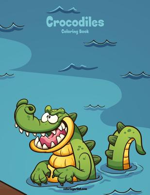 Crocodiles Coloring Book 1