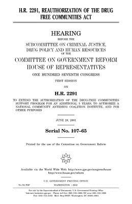 H.R. 2291, reauthorization of the Drug Free Communities Act